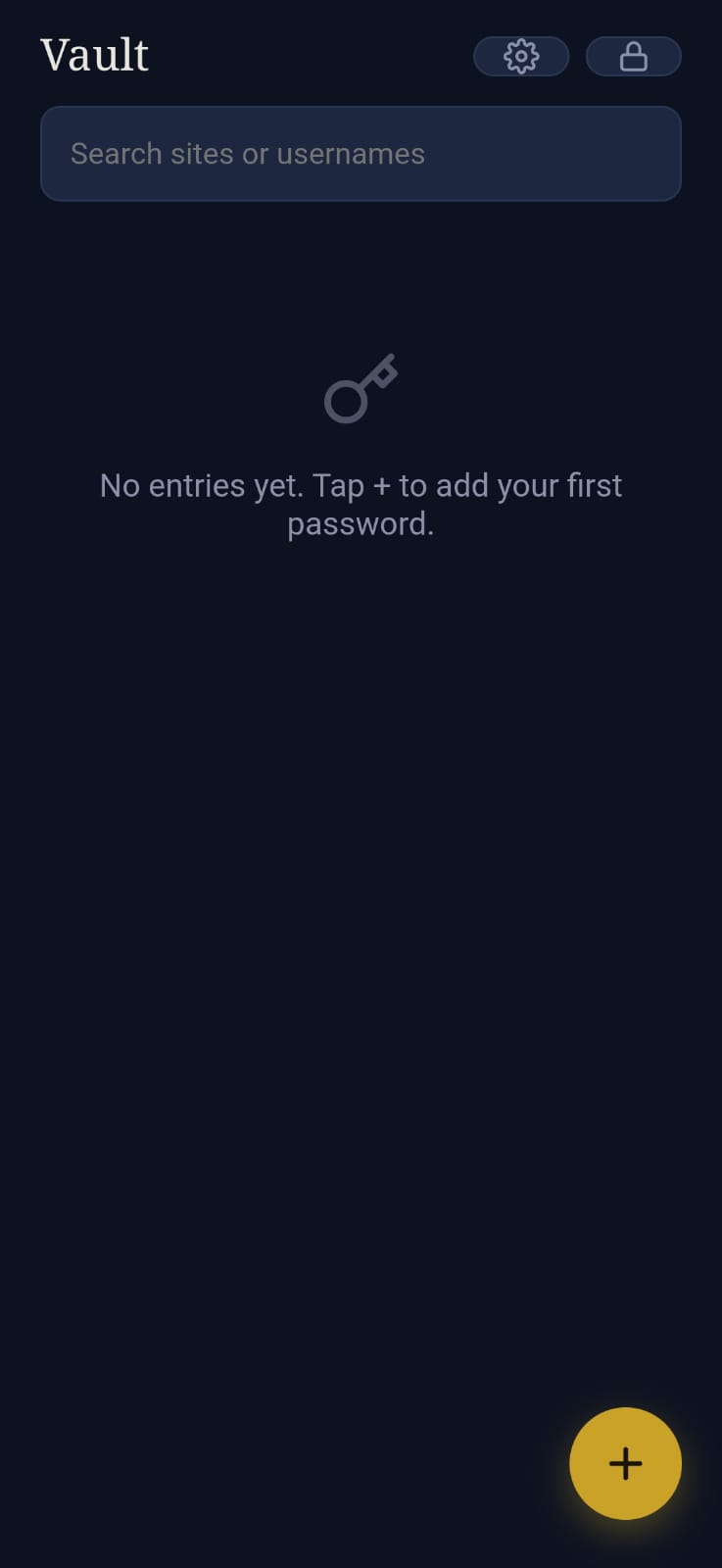 Home Screen